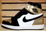 Air Jordan Retro 1 High OG Patent Gold Toe