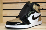 Air Jordan Retro 1 High OG Patent Gold Toe